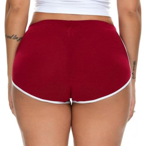 Summer Womens Hot European And American Sexy Running Stretch Sports Yoga Shorts