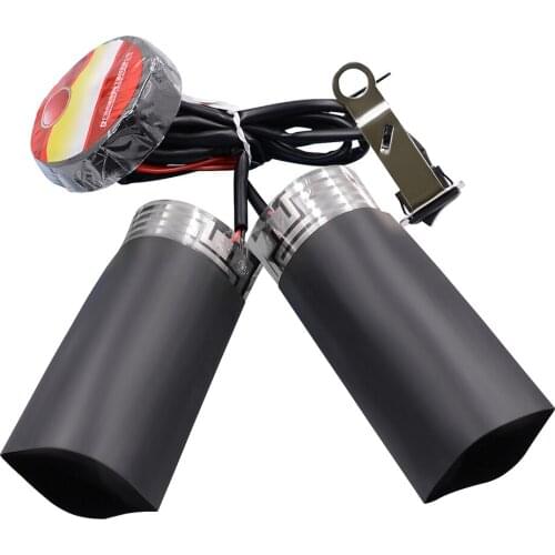 Motorcycle Heated Grip Pad Handlebar Rocker Switch CS-054B1 12V Kit Universal for Outdoor Personal Motorcycle Accessories