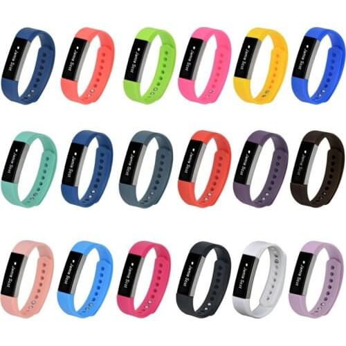 New Silicone Watchband High Quality Replacement Wrist Band Silicon Strap For Fitbit Alta HR/Alta Smart Wristband Watch S L