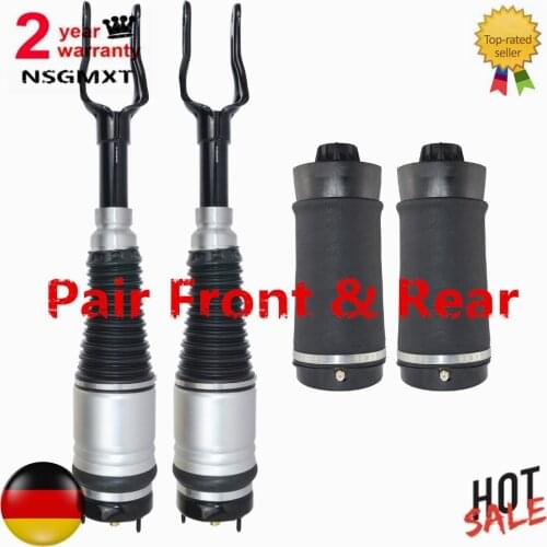 AP01 Pair Front & Rear Air Suspension Strut For Jeep Grand Cherokee WK2 Quadra 68029903AE 68029903AC 68059905AB 68029902AE