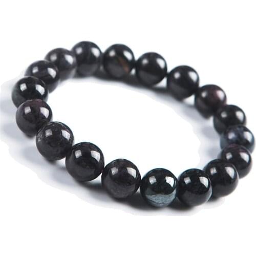 Genuine South African Natural Sugilite Bracelets Women Female Stretch Round Bead Healing Crystal Bracelet AAAA 11.5mm