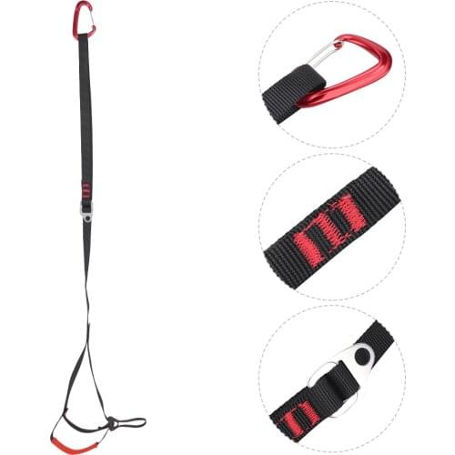 Outdoor Sport Adjustable 1500kg High Tension Rope Foots Belt Climbing Strap For Mountaineering Rocks Climbing Rescues Rappelling