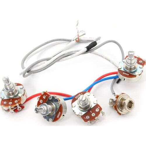 1 Set EPI LP Electric Guitar Pickup Wiring Harness for EPI SG LP Dot Welded