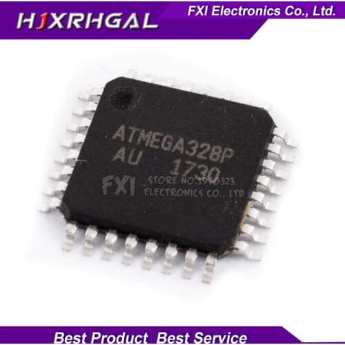 2PCS ATMEGA328P-AU QFP ATMEGA328-AU TQFP ATMEGA328P MEGA328-AU SMD new and original IC