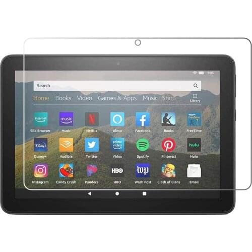 9H Tempered Glass For Amazon Kindle Fire HD 10 Plus 10.1 Inch Screen Protector 2021 Explosion Proof Clear Tablet Protective Film