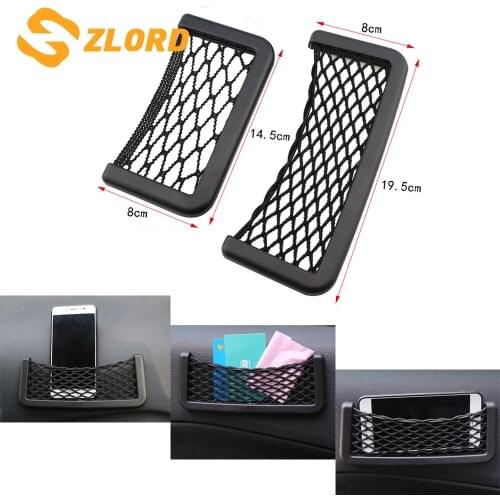 Car Carrying Bag Phone Holder Nets for Ford Focus 2 3 4 Fiesta Ecosport Everest Kuga for Chevrolet Cruze Trax Malibu