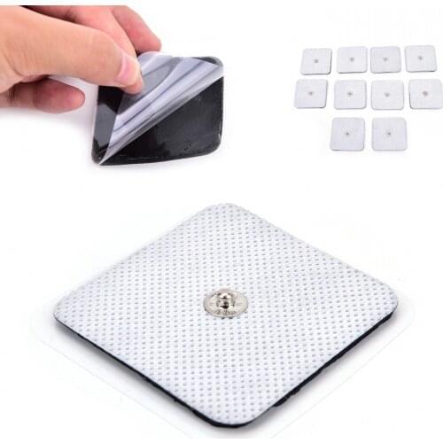 Electrode Pads Tens Electrodes For Tens Digital Therapy Machine Massager Nerve Stimulator Replacement Pads Body Treatment Sale