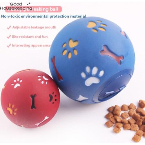 Pet Dog Toys Stretch Leaking Food Ball Dog Kong Interactive Chew Training Toy Tooth Cleaning Balls For Puppy Toys Pet Products