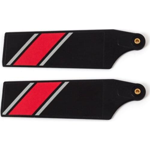 JDHMBD 470L RC Helicopter Parts 69mm Tail Blade For Align T-REX 470L