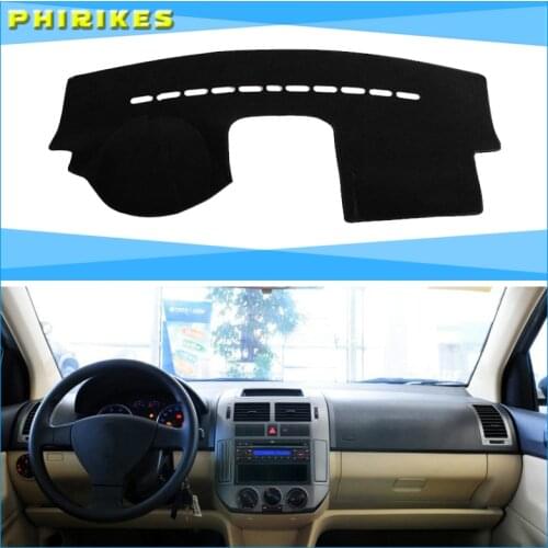 For Volkswagen VW Polo Cross GTI 2004-2008 2009 2010 Car Dashboard Cover Mat Pad Dash Sun Shade Instrument Carpet Accessories