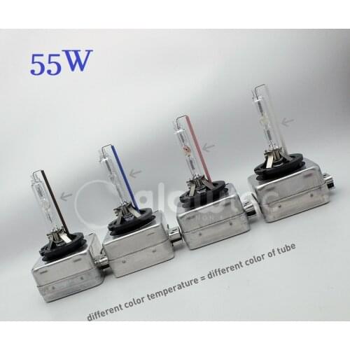 55W 2pcs D1S D2S D3S D4S HID Bulbs HID headlight D1 D2 D3 D4 D1R D2R D3R headlamp light 4300K 6000K 8000K GLOWTEC