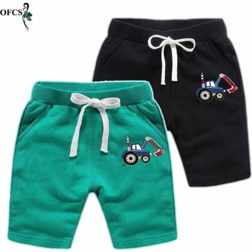 Summer Kids Clothing Children Cotton Shorts Boys And Girl Elastic Trousers Baby Fashion Pants Boys Beach pant Shorts 18m-12Year