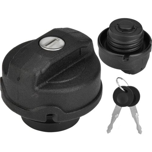 Fuel Petrol Locking Tank Filler Cap w/ 2 Keys Lockable for VW Beetle 1947-2003 191201551 Car Accessories