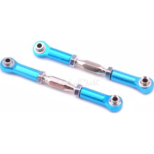 CNC Machined Aluminium Alloy Steering Rod RC Linkage Servo Rod Replacement accessory for HSP 94111 / 94188 RC Car upgrade