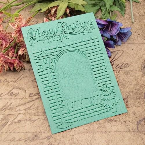 HOT plastic clock template Easter window craft card making paper card album wedding decoration clip Embossing folders