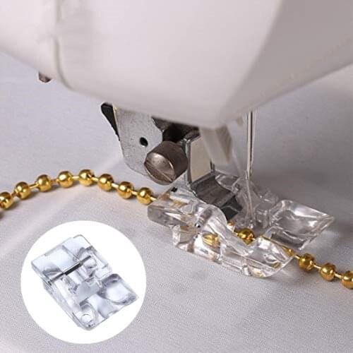 9910 Pearls and Sequins Sewing Machine Presser Foot - Fits All Low Shank Snap-On Singer, Brother, Babylock, Janome+ AA7276
