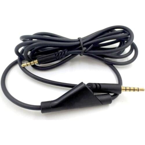 Replacement Earphone Cable with Volume Control for astro A10 A40 Gaming Headsets Accessories