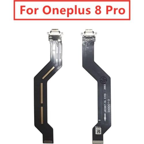 For Oneplus 8 Pro USB Charger Port Dock Connector PCB Board Ribbon Flex Cable phone screen repair spare parts