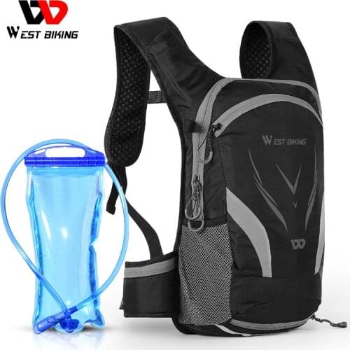 WEST BIKING Bicycle Bags Panniers Portable 16L Backpack Cycling Water Bag Outdoor Sport Climbing Hiking Pouch Hydration Backpack