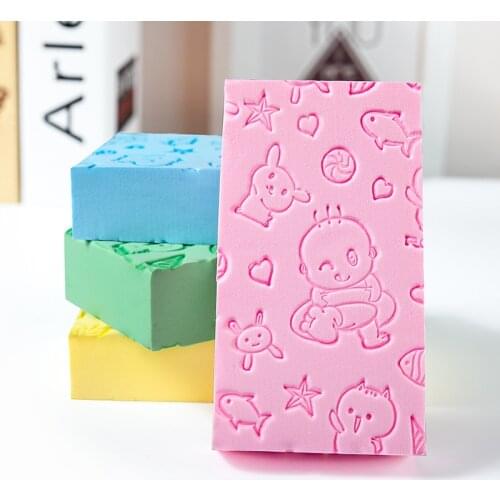1pc Magic Bath Sponge Exfoliating/Dead Skin Removal Sponge Body Massage Cleaning Shower Brush Bath Tools Bathroom For Kids Adult