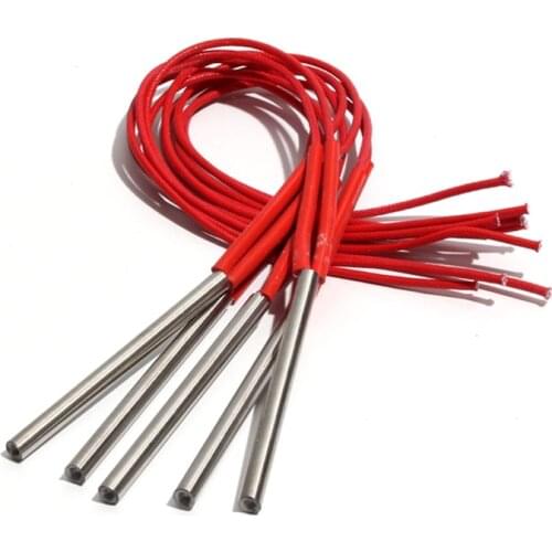 10PCS 8.5mm 62~75mm 201SUS Cylindrical Cartridge Heater 110V/220V/380V Heating Tube 130W/140W/150W/160W Electric Element