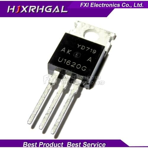 10PCS MUR1620CTG TO220 MUR1620CT TO-220 MUR1620 1620CTG Fast Recovery Rectifiers Transistor new original