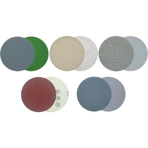 100mm Wet Sanding Discs 4in Sandpaper Hook & Loop No Hole 1000 5000 GRIT