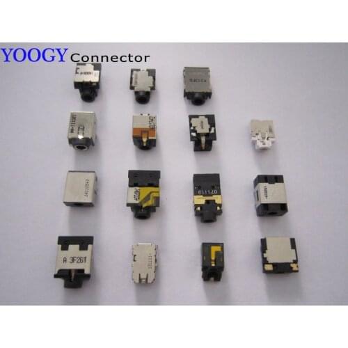 15model/15pcs Audio socket fit for lenovo, dell, hp, acer, asus laptop motherboard headphone jack port