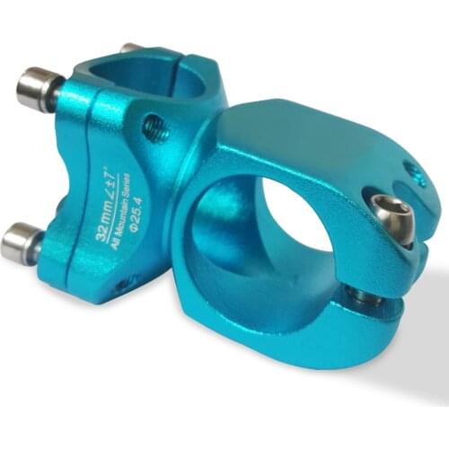 25.4*32MM New Durable Aluminum Alloy MTB Road Mountain Bike Bicycle Cycling Handlebar Stem w/ Bolts