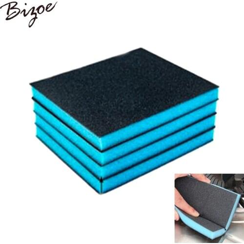 3pcs Useful Nano Emery Magic Sponge Carborundum Cleaning Brush Window Grooves Removing Rust grease stains Cleaner Kitchen