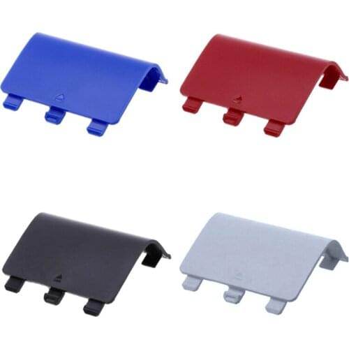 5 PCS Gamepad Battery Cover Replacement Shell ABS Batteries Door Lids for Xbox Series S/X Wireless Controller