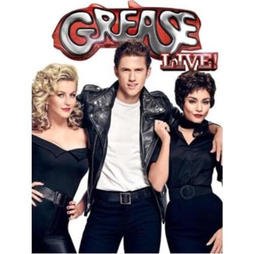 5d Diy Diamond Embroidered Crafts Mosaic Grease Movie Poster Art Pattern Home Decoration Crafts WG2643