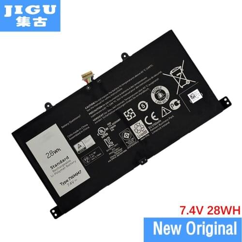 JIGU New 7.4V 28Wh For Dell Venue 11 Pro Keyboard Tablet Battery 7WMM7 CFC6C CP305193L1 D1R74