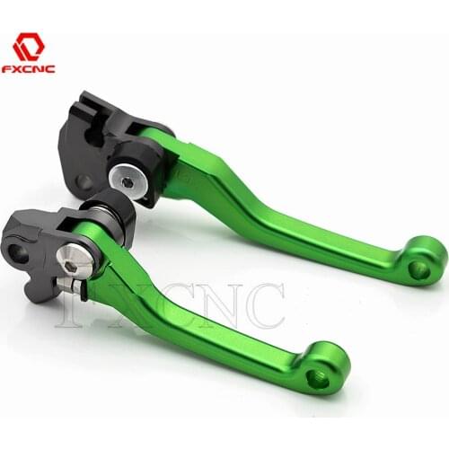 Matt Color Aluminum Motocross Dirt Pit Bike For Kawasaki KX450F KX250F KX 250 450 F 2013-2018 Dirtbike Brake Clutch Levers