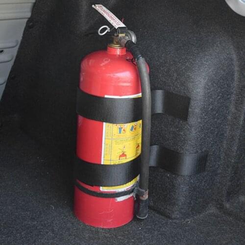 Car Storage Fire Extinguisher Fixed Belt Kit Holder Safety Strap For Lada Granta Largus Kalina
