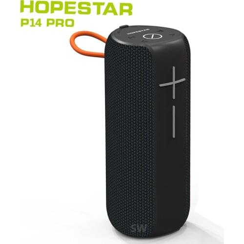 HOPESTAR-P14 Pro Wireless portable Bluetooth Speaker IPX6 Waterproof Mini Column Best Bass Outdoor Effect With Mic USB TF FM Box