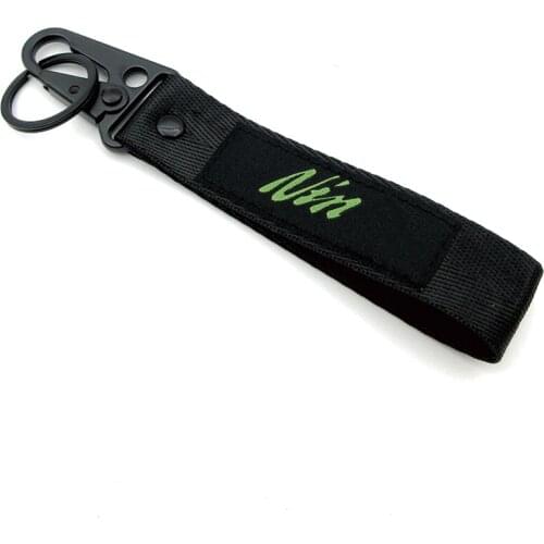 New Motorcycle Embroidery Key Chain Keyring For Kawasaki Z650 Z750 Z800 Z900 Z1000 Ninja ZX9R ZX10R Key Ring Keychain Accessorie