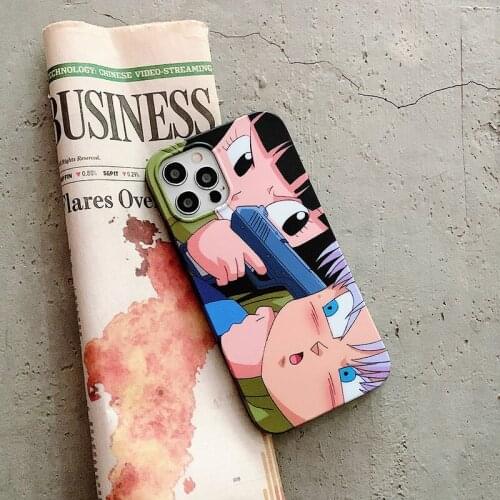 Dragon Ball Phone Case for IPhone 7 / 8 / Plus / X / XS / XR / XS Max / 11 / 12 / Pro /Cute Cartoon Anti-fall Silicone Case