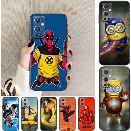 Iron Man Deadpool Ghost Rider For OnePlus Nord N100 N10 5G 9 8 Pro 7 7Pro Case Phone Cover For OnePlus 7 Pro 1+7T 6T 5T 3T Case