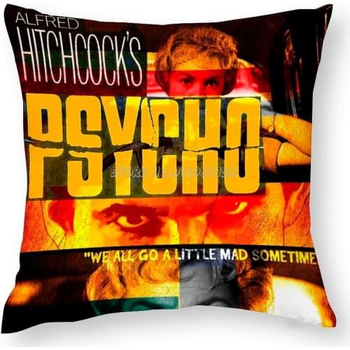 Poster Art Pillow Case Customize Pillowcase Modern Home Pillow Covers Decorative Alfred Film Alfred Movie Cinema Vertigo Movies