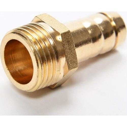 32mm Hose Barb Tail To 1-1/4"PT BSP Male Thread Straight Barbed Brass Connector Joint Copper Pipe Fitting Coupler Adapter