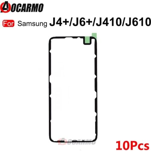 10Pcs Full Set Adhesive For Samsung Galaxy J4+ J6+ J410 J610 J4 j6 Plus LCD Screen Tape Back Cover Frame Waterproof Glue Sticker