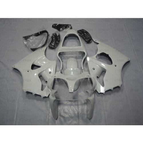 Bodywork for Ninja ZX-6r 2002 for Kawasaki ZX6r Motorcycle Fairing 2001 Ninja ZX-6r Abs Fairing 2000 - 2002 White