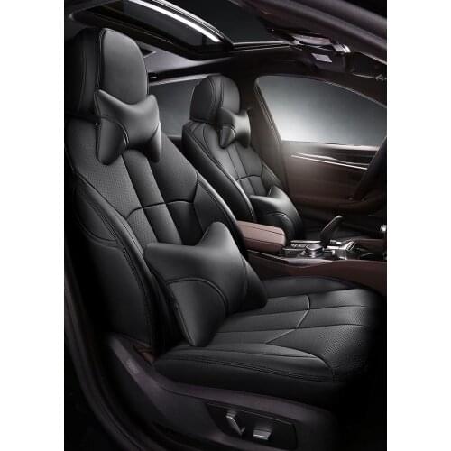 Custom car Seat Covers leather for Mercedes Benz A B C-Class Sedan CLA CLK CLS GLE AMG GLC SLK car seat accessories car stylin