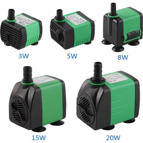 Ultra Quiet Submersible Water Fountain Pump ABS Submersible Pump Fish vat Aquarium Pond Fountain Water Pump su pompas