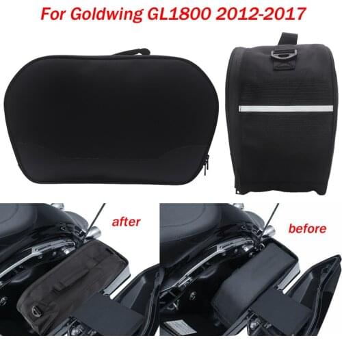 Left Right Pair Trunk Saddlebags Liner Set For Honda Goldwing GL1800 GL 1800 2012-2017 Motorcycle Accessories bag 2016 2015 2014