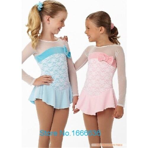 Hot Sales Custom Ice Skating Dress For Girls Beautiful New Brand Vogue Figure Skating Dresses For Competition DR2800