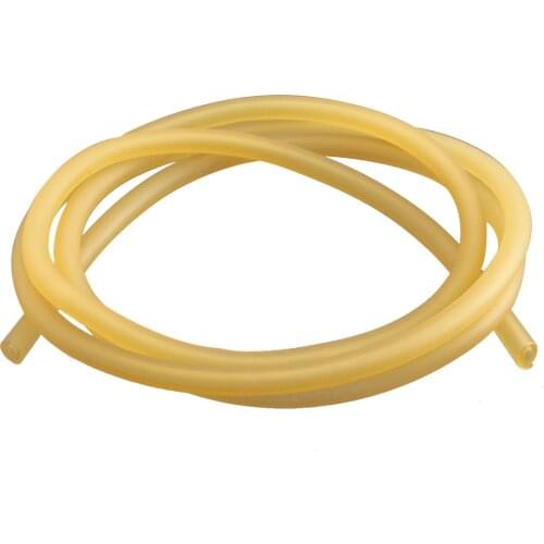 Natural Latex Rubber Surgical Band Tube Elastic 2x5mm Yellow size:1M