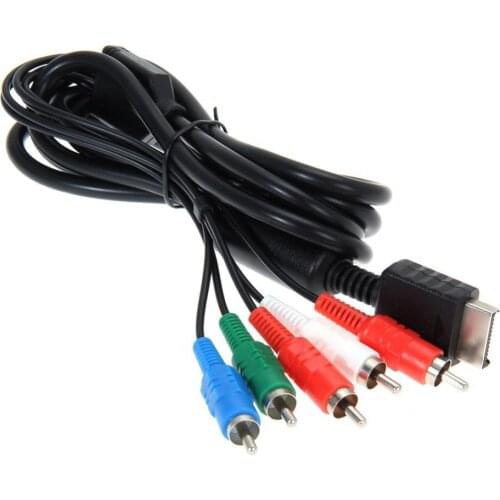New 1.8m HDTV AV Audio Video Cable Component Cord for Sony PS2 PS3 Playstation 3 2 Controller