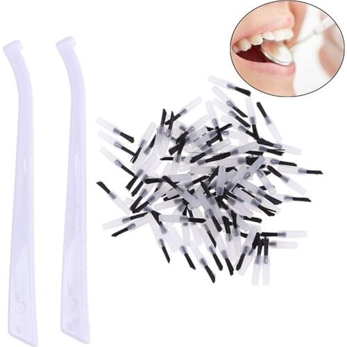 Disposable Composite Brush Tips / Brush Handles For Dental Clinic Supplies